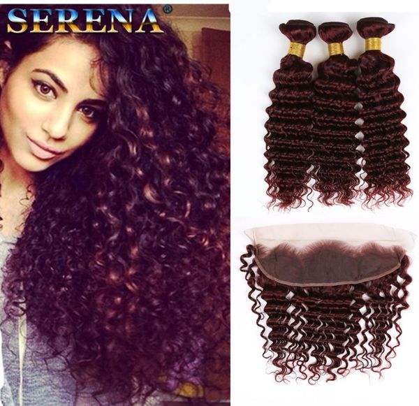 99j deep wave hair with 13x4 lace frontal brazilian virgin hair deep wave curly 99j wine red hair 3 bundles with closure burgundy 3315351, Black;brown
99j deep wave hair with 13x4 lace frontal brazilian virgin hair deep wave curly 99j wine red hair 3 bundles with closure burgundy 3315351, Black;brown
