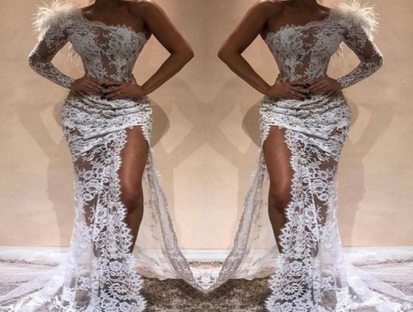 white full lace mermaid evening dresses sell side split 2019 modern one shoulder see through red carpet pageant celebrity gown8159208, Black;red
white full lace mermaid evening dresses sell side split 2019 modern one shoulder see through red carpet pageant celebrity gown8159208, Black;red