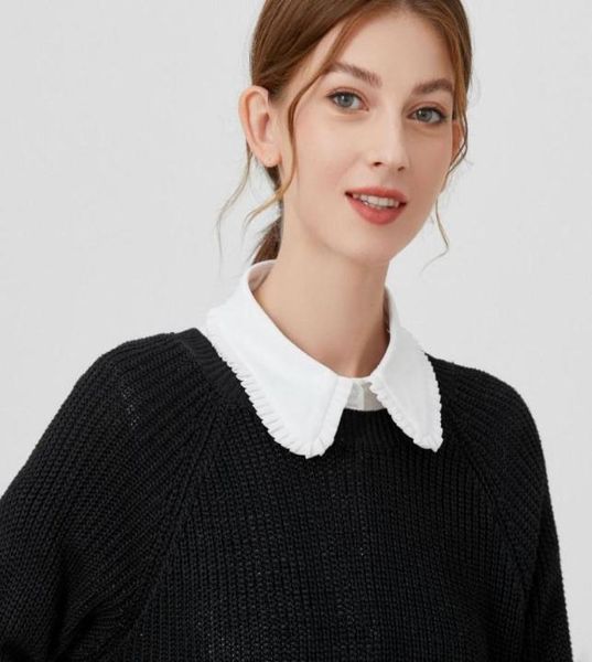 bow ties sitonjwly business formal white laple false collar for women vintage detachable lapel blouse fake collars kraagje ne5035062, Black;gray
bow ties sitonjwly business formal white laple false collar for women vintage detachable lapel blouse fake collars kraagje ne5035062, Black;gray