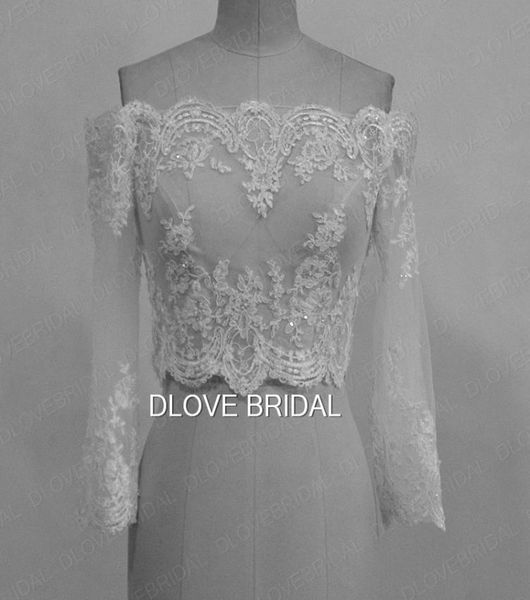 romantic off the shoulder lace appliques bridal jacket 34 long sleeve white ivory wedding bolero custom made real po bridal ac2774277
romantic off the shoulder lace appliques bridal jacket 34 long sleeve white ivory wedding bolero custom made real po bridal ac2774277