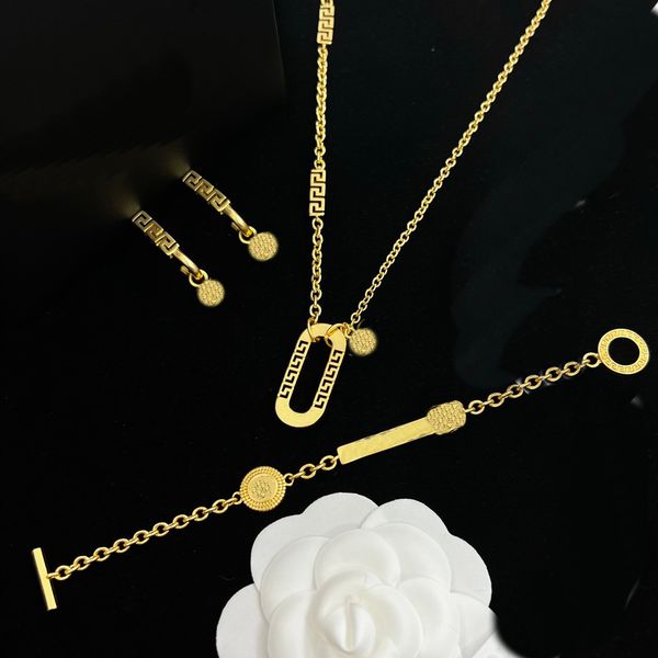 simple vintage maze women necklace earring brooch ring set ladies banshee beauty head clavicular chain designer jewelry birthday party gifts, Black
simple vintage maze women necklace earring brooch ring set ladies banshee beauty head clavicular chain designer jewelry birthday party gifts, Black