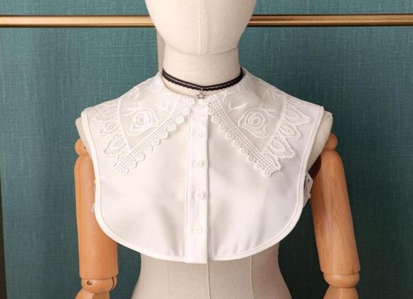 bow ties women lace embroidery fake false collar half shirt ladies clothing accessories detachable big lapel shawl faux col5433991, Black;gray
bow ties women lace embroidery fake false collar half shirt ladies clothing accessories detachable big lapel shawl faux col5433991, Black;gray