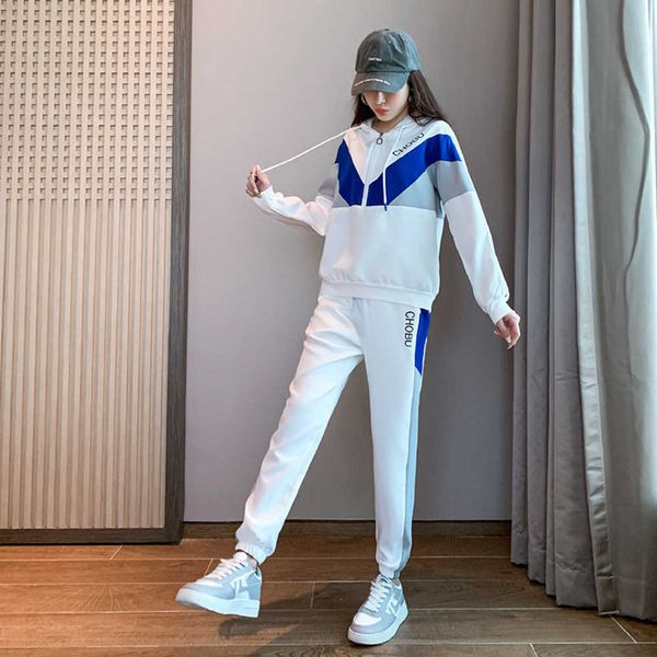 2023 outdoor fashion leisure women sports tracksuits suit women's long sleeve color blocking loose morning running sportswear fashionab, Gray
2023 outdoor fashion leisure women sports tracksuits suit women's long sleeve color blocking loose morning running sportswear fashionab, Gray