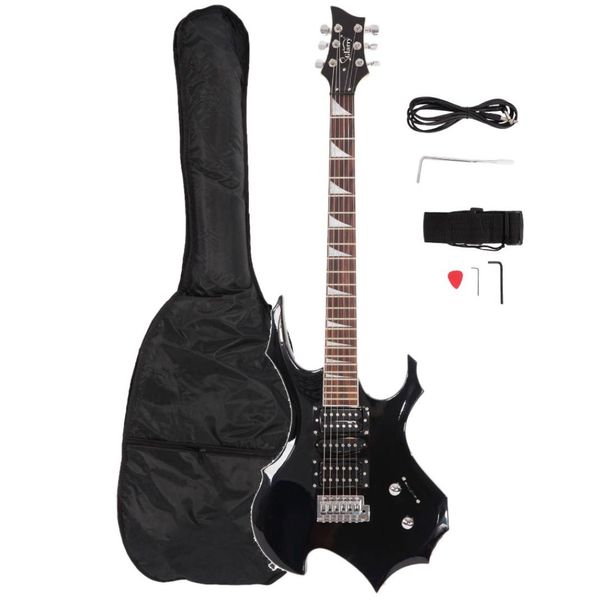 electric guitar glarry 5 pickup shaped pack strap picks shake cable wrench tool black ship from usa8433138
electric guitar glarry 5 pickup shaped pack strap picks shake cable wrench tool black ship from usa8433138