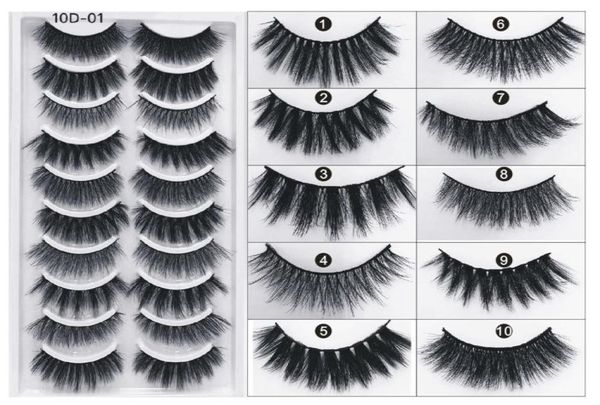 10 pairs faux mink eyelashes handmade makeup 3d natural false eyelashes long eyelash extension fake lashes6761514
10 pairs faux mink eyelashes handmade makeup 3d natural false eyelashes long eyelash extension fake lashes6761514