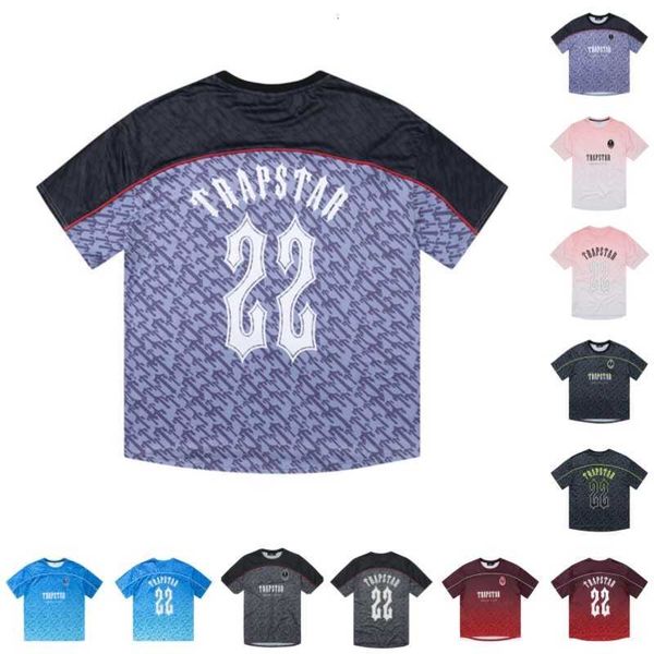 t shirt trapstar mens designer football jersey summer casual hip hop streetwear breathable tees street fashion 14jd, White;black
t shirt trapstar mens designer football jersey summer casual hip hop streetwear breathable tees street fashion 14jd, White;black