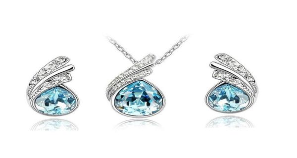 bridal jewelry set austrian crystal earring necklace set rhinestone pendant necklace stud earring for women wedding pa4612411, White
bridal jewelry set austrian crystal earring necklace set rhinestone pendant necklace stud earring for women wedding pa4612411, White
