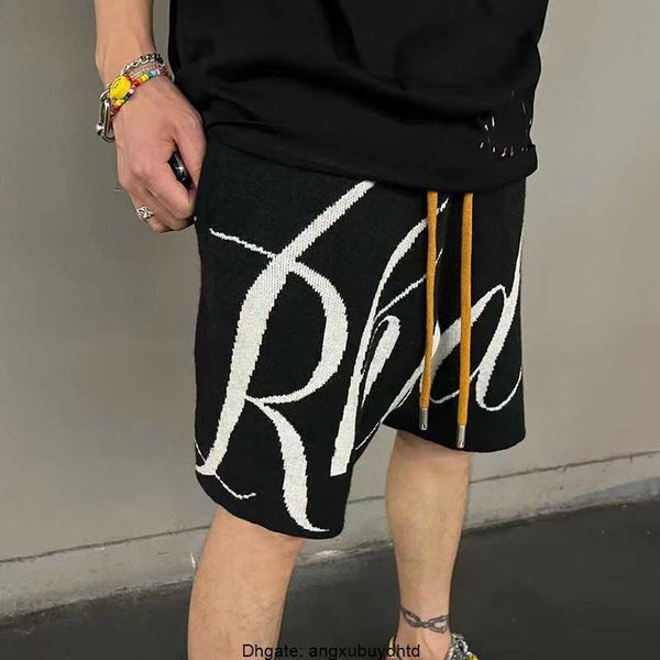 designer clothing short casual correct rhude shorts pocket embossed wool knitted large letter drawstring casual capris men couples joggers s, White;black
designer clothing short casual correct rhude shorts pocket embossed wool knitted large letter drawstring casual capris men couples joggers s, White;black