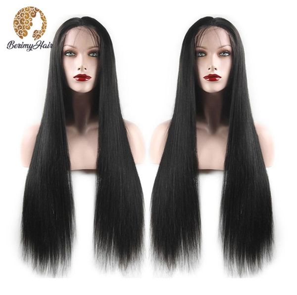 berimy straight lace front human hair wigs pre plucked hairline 150 180 density density 13x4 lace front wig brazilian wig remy h3954900, Black
berimy straight lace front human hair wigs pre plucked hairline 150 180 density density 13x4 lace front wig brazilian wig remy h3954900, Black