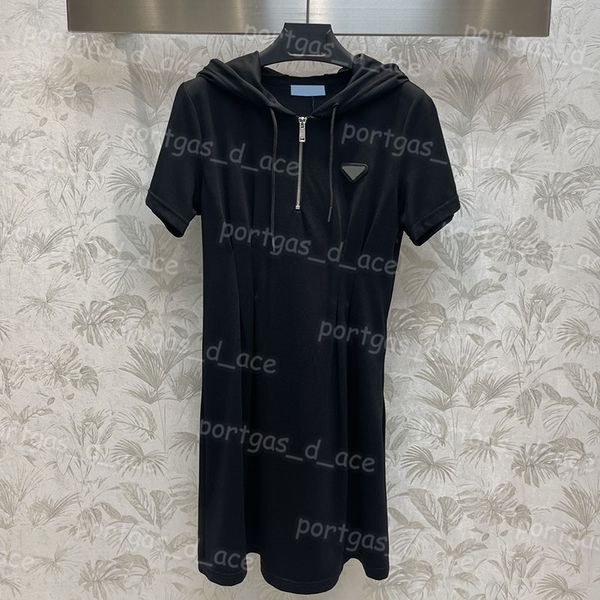 women casual dress short sleeve hooded dress summer fashion street style dresses, Black
women casual dress short sleeve hooded dress summer fashion street style dresses, Black