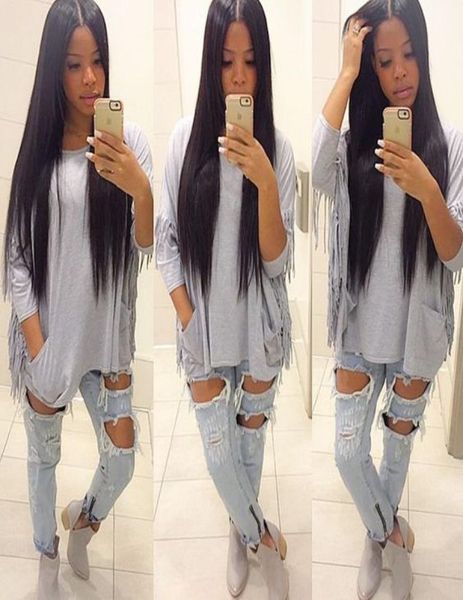 

9a grade malaysian peruvian brazilian hair 4 bundles mink straight hair weaves hair weaves extensions 100gbundles alot9330677, Black