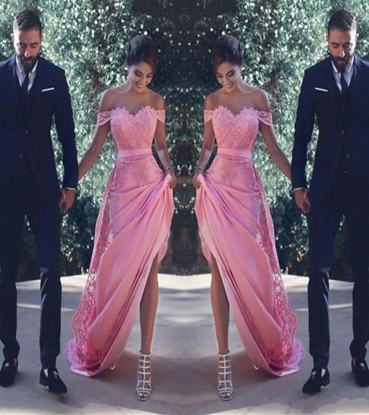 off the shoulder bridesmaid dresses long with lace appliques sash a line wedding guest dress maid of honor cocktail gow6510106, White;pink
off the shoulder bridesmaid dresses long with lace appliques sash a line wedding guest dress maid of honor cocktail gow6510106, White;pink