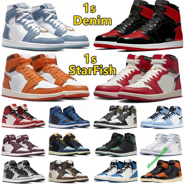 1 1s mens basketball shoes bred patent unc blue dark mocha starfish lost found denim light bone shadow 2.0 chicago grey fog bio hack men tra
1 1s mens basketball shoes bred patent unc blue dark mocha starfish lost found denim light bone shadow 2.0 chicago grey fog bio hack men tra