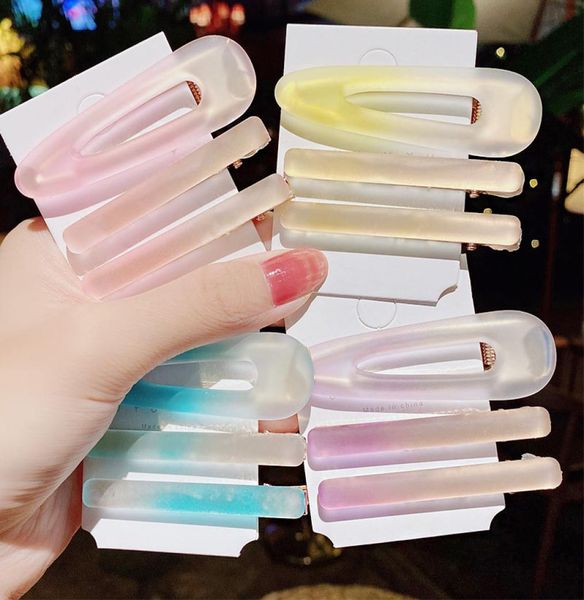 new women girls cute gradient colors geometric hairpins sweet hair clip barrette hair ornament fashion hair accessories9508370
new women girls cute gradient colors geometric hairpins sweet hair clip barrette hair ornament fashion hair accessories9508370
