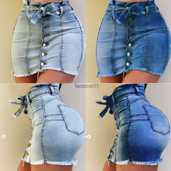 women summer denim skirts high waist button bandage jeans skirt ladies bodycon tassel short skirts l230621, Black
women summer denim skirts high waist button bandage jeans skirt ladies bodycon tassel short skirts l230621, Black