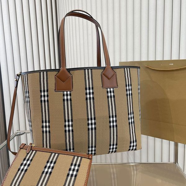 wholesale plaid tote shoulder shopping bags canvas large capacity underarm bag handbags totes designer handbag purse commuting women check p
wholesale plaid tote shoulder shopping bags canvas large capacity underarm bag handbags totes designer handbag purse commuting women check p