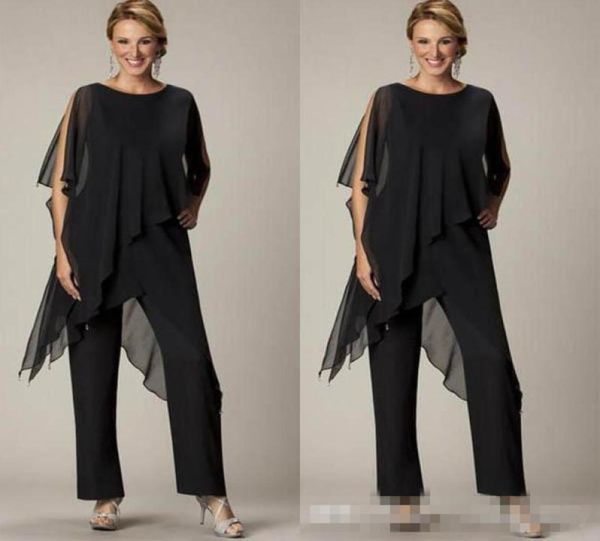 mother of the bride pant sutis black chiffon bateau neck asymmetrical wrap style modest mother039s suit for weddings cus4959101, Black;red
mother of the bride pant sutis black chiffon bateau neck asymmetrical wrap style modest mother039s suit for weddings cus4959101, Black;red