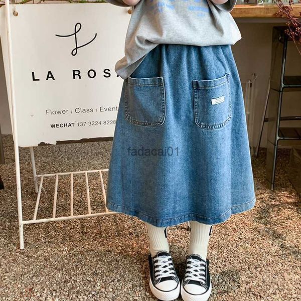 spring summer kids midlength denim skirts 18years girls casual allmatch skirt l230621, Black
spring summer kids midlength denim skirts 18years girls casual allmatch skirt l230621, Black