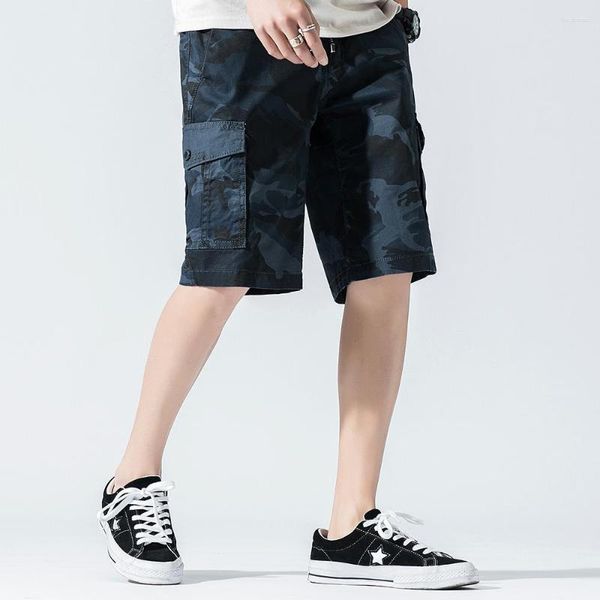 men's shorts 2023 military cargo summer cotton loose multi-pocket homme casual bermuda trousers, White;black
men's shorts 2023 military cargo summer cotton loose multi-pocket homme casual bermuda trousers, White;black