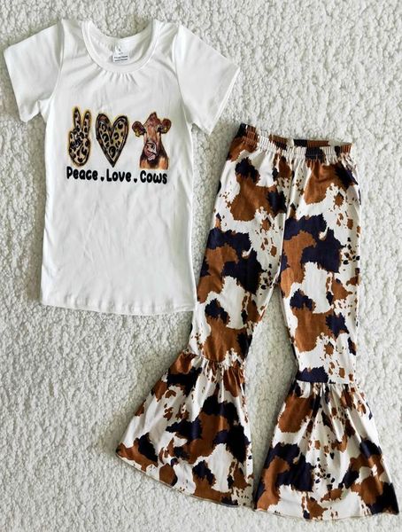 new fashion kids girls clothes outfits cow printed bell bottom pants toddler girl summer clothing whole children boutique9877263, White
new fashion kids girls clothes outfits cow printed bell bottom pants toddler girl summer clothing whole children boutique9877263, White