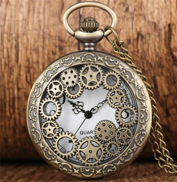 antique copper vintage hollow out gear wheel quartz pocket watch steampunk men women watches timepiece necklace chain clock gift5095136, Slivery;golden
antique copper vintage hollow out gear wheel quartz pocket watch steampunk men women watches timepiece necklace chain clock gift5095136, Slivery;golden