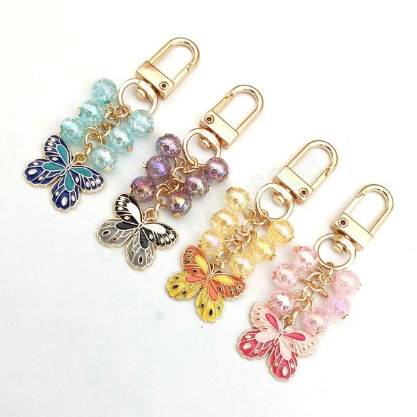 colorful butterfly keychain keyring pendant purse bag car charm women girls insects key ring buckle clasp gifts key chain, Silver
colorful butterfly keychain keyring pendant purse bag car charm women girls insects key ring buckle clasp gifts key chain, Silver