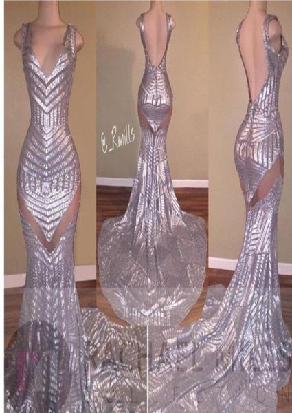 silver sequined prom dresses deep v neck backless long evening dresses sparkly pageant gowns mermaid celebrity dresses9497434, Black
silver sequined prom dresses deep v neck backless long evening dresses sparkly pageant gowns mermaid celebrity dresses9497434, Black