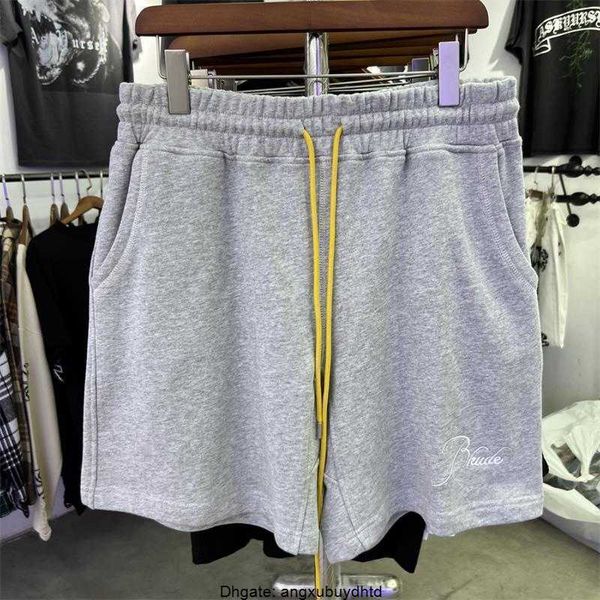 designer clothing short casual rhude drawstring shorts high street trendy brand loose casual summer men's women's american shorts, White;black
designer clothing short casual rhude drawstring shorts high street trendy brand loose casual summer men's women's american shorts, White;black