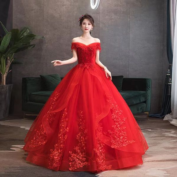 2023 red lace beaded wedding dresses sweetheart lace off shoulder 3d-floral appliques backless sleeveless sweep train formal sweep tain shin, White
2023 red lace beaded wedding dresses sweetheart lace off shoulder 3d-floral appliques backless sleeveless sweep train formal sweep tain shin, White