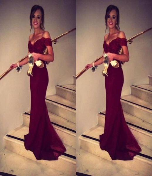 burgundy 2021 prom dresses offshoulder mermaid lace sweep train special occasion formal evening party gown dress9350797, Black
burgundy 2021 prom dresses offshoulder mermaid lace sweep train special occasion formal evening party gown dress9350797, Black