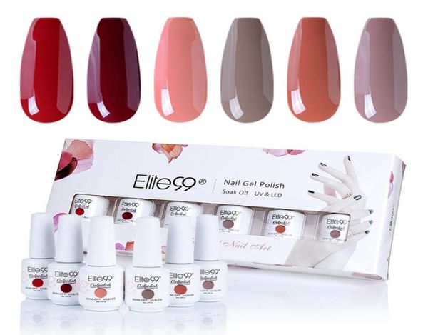 elite99 6 pieceslot nail gel polish with gift box semi permanent uv nails gel polish soak off nude red nail art gel varnish3174135, Red;pink
elite99 6 pieceslot nail gel polish with gift box semi permanent uv nails gel polish soak off nude red nail art gel varnish3174135, Red;pink