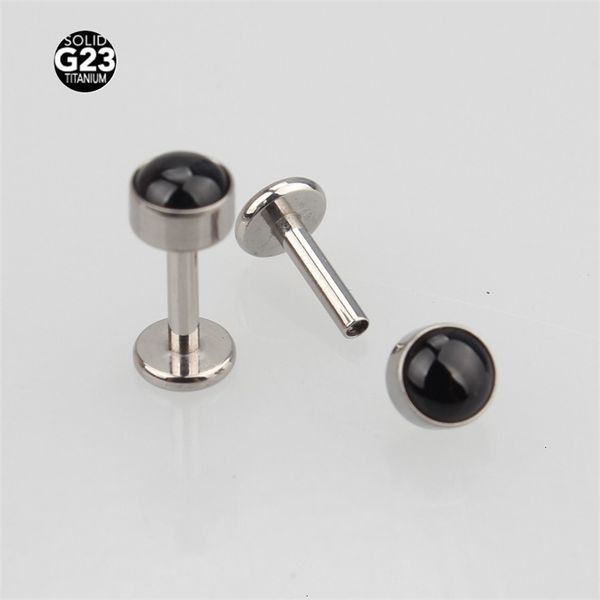 navel bell button rings black onyx stone g23 internally threaded 16g labret lip ring ear cartilage helix stud piercing body jewelry 230628, Silver
navel bell button rings black onyx stone g23 internally threaded 16g labret lip ring ear cartilage helix stud piercing body jewelry 230628, Silver