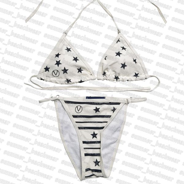 star printed swimwear women split bathing suit casual style swimsuit two piece set bikinis set, White;black
star printed swimwear women split bathing suit casual style swimsuit two piece set bikinis set, White;black