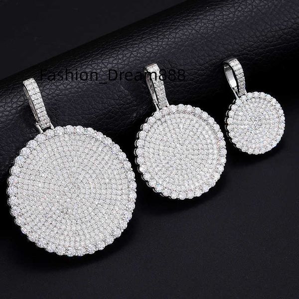 fine hip hop jewelry 20/30/40mm silver pass diamond tester vvs moissanite iced out disc coin tag pendant necklace for men women
fine hip hop jewelry 20/30/40mm silver pass diamond tester vvs moissanite iced out disc coin tag pendant necklace for men women