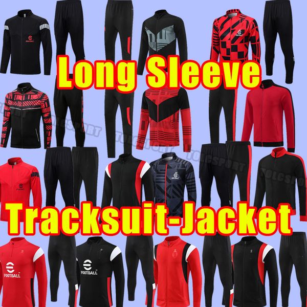 23 24 soccer tracksuits home ac milans 2023 tomori giroud ibrahimovic de ketelaere 2024 tonali theo brahim long sleeve jacket tracksuit set, Black
23 24 soccer tracksuits home ac milans 2023 tomori giroud ibrahimovic de ketelaere 2024 tonali theo brahim long sleeve jacket tracksuit set, Black