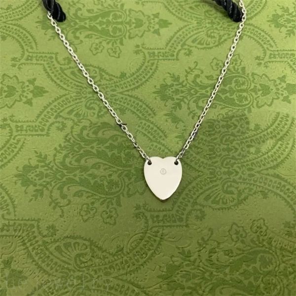 plated gold necklace for women designer mens earrings g trendy birthday present chic outdoor street shopping heart pendants luxury chains fo, Silver
plated gold necklace for women designer mens earrings g trendy birthday present chic outdoor street shopping heart pendants luxury chains fo, Silver