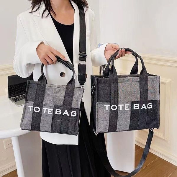 the tote bag lady famous designer splicing denim canvas messenger shopping bags plain cross body shoulder bags handbags women totes purse cr
the tote bag lady famous designer splicing denim canvas messenger shopping bags plain cross body shoulder bags handbags women totes purse cr