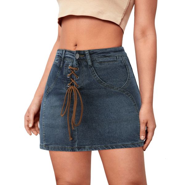 skirt s casual low waist drawstring button mini denim skirt with pocket ruched streetwear office ladies 230628, Black
skirt s casual low waist drawstring button mini denim skirt with pocket ruched streetwear office ladies 230628, Black