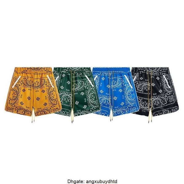 rhude men's shorts micro label ethnic cashew casual quick drying shorts for men and women high street beach elastic capris, White;black
rhude men's shorts micro label ethnic cashew casual quick drying shorts for men and women high street beach elastic capris, White;black