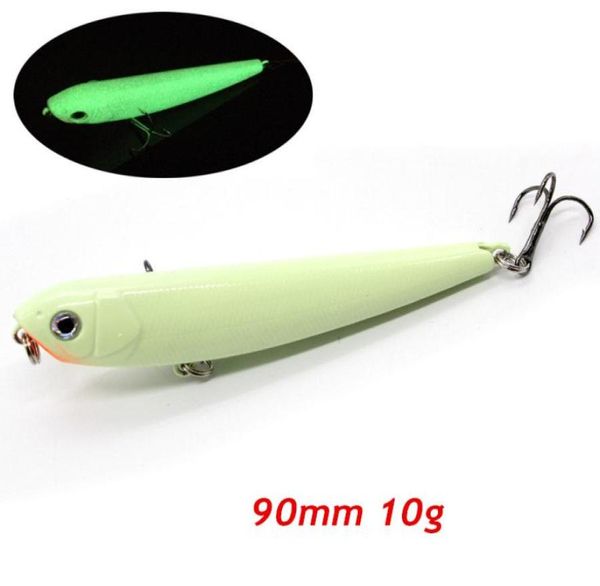 1pc 90mm 10g luminous pencil hard baits lures fishing hooks 6 treble hook fishhooks pesca tackle accessories kliu5036350405
1pc 90mm 10g luminous pencil hard baits lures fishing hooks 6 treble hook fishhooks pesca tackle accessories kliu5036350405