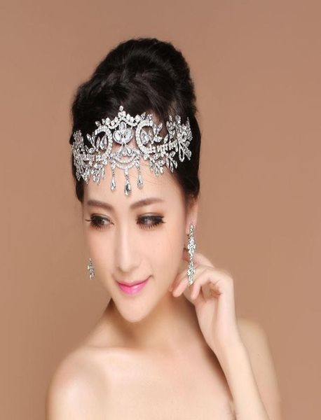 crystal rhinestone headpieces women forehead hair crowns headbands shpping bling wedding jewelrys accessories bridal tiaras h2989124, Silver
crystal rhinestone headpieces women forehead hair crowns headbands shpping bling wedding jewelrys accessories bridal tiaras h2989124, Silver