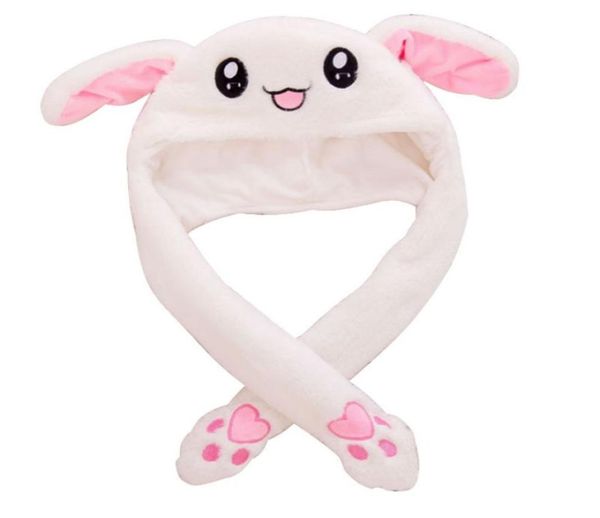 three colors plush airbag caps cute sweet animal rabbit hats with moving ears bunny hat for women child 15 5my bb3191650
three colors plush airbag caps cute sweet animal rabbit hats with moving ears bunny hat for women child 15 5my bb3191650