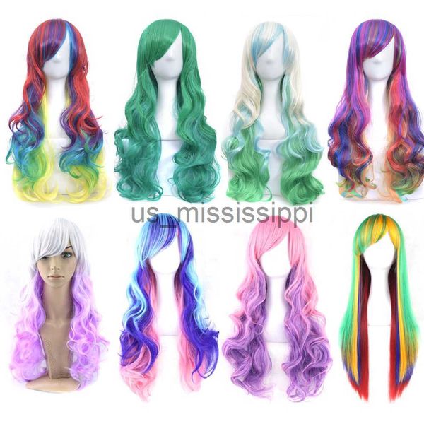 cosplay wigs soowee long ombre rainbow cosplay wig with bangs red yellow purple green synthetic hair blue wigs for black women x0630
cosplay wigs soowee long ombre rainbow cosplay wig with bangs red yellow purple green synthetic hair blue wigs for black women x0630