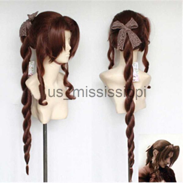 cosplay wigs aerith gainsborough long braided brown wig final fantasy vii ff7 heat resistant hair cosplay wig wig cap x0630, Black
cosplay wigs aerith gainsborough long braided brown wig final fantasy vii ff7 heat resistant hair cosplay wig wig cap x0630, Black