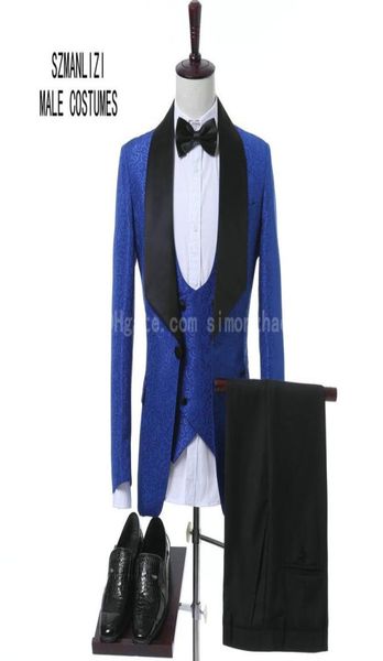 2018 latest coat pant design custom made classic royal blue flower men wedding suits man blazer groom suit tuxedos prom party6975094, Black;gray
2018 latest coat pant design custom made classic royal blue flower men wedding suits man blazer groom suit tuxedos prom party6975094, Black;gray