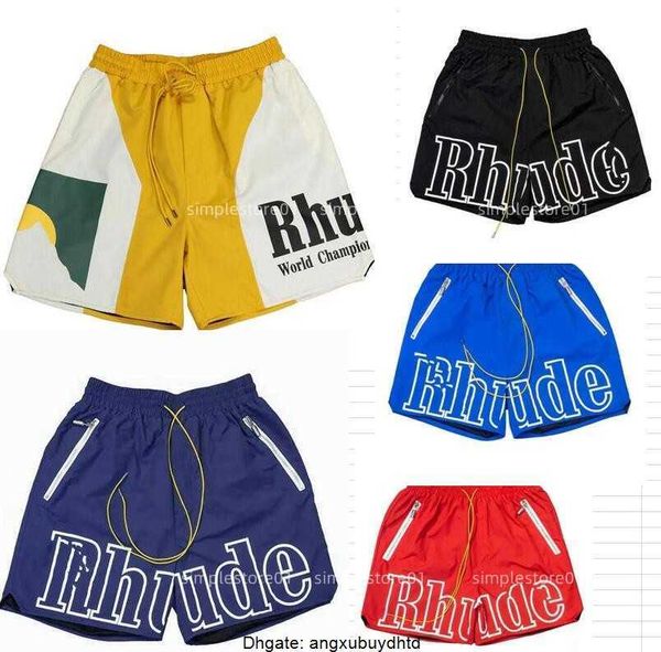 rhude mens shorts athletic casual mesh short men womens classic beach fashion luxury designer casual street hip hop couples designer shorts, White;black
rhude mens shorts athletic casual mesh short men womens classic beach fashion luxury designer casual street hip hop couples designer shorts, White;black