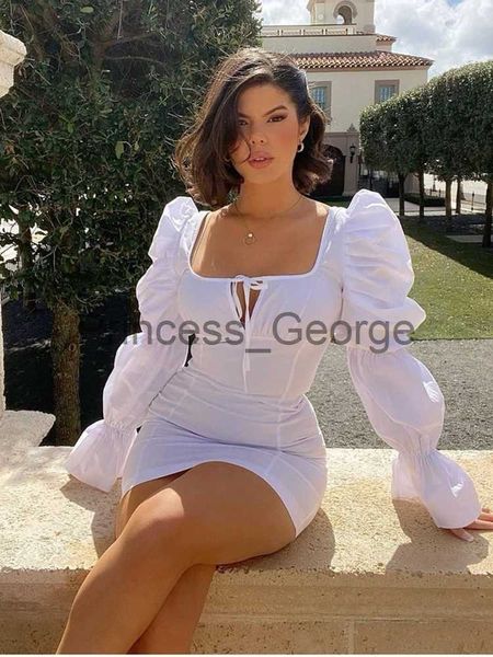 party dresses haoyuan puff sleeve bodycon mini dress bandage birthday party outfits for women backless y2k clothes night club dresses x0629, White;black
party dresses haoyuan puff sleeve bodycon mini dress bandage birthday party outfits for women backless y2k clothes night club dresses x0629, White;black