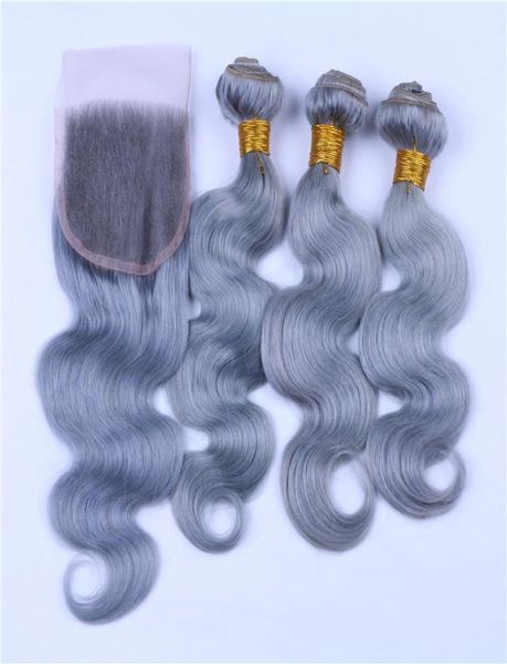 grey human hair bundles with lace closure 4x4 silver gray virgin peruvian body wave hair lace closure and weave bundles deals1224704, Black
grey human hair bundles with lace closure 4x4 silver gray virgin peruvian body wave hair lace closure and weave bundles deals1224704, Black