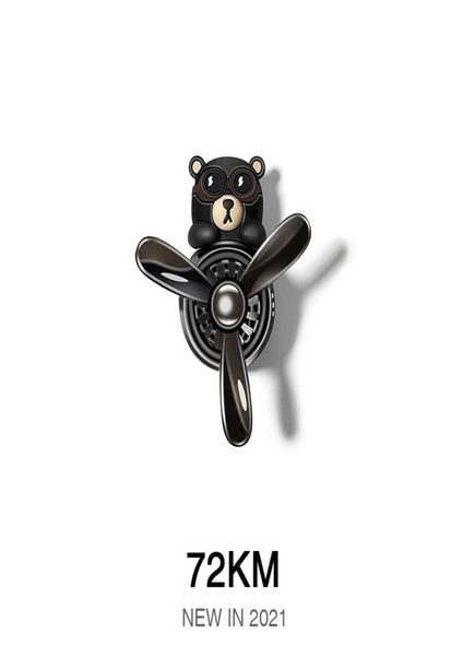 72km car air freshener auto accessories interior perfume diffuser bear pilot rotating propeller outlet fragrance magnetic design a2328261
72km car air freshener auto accessories interior perfume diffuser bear pilot rotating propeller outlet fragrance magnetic design a2328261