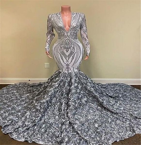 modest silver gray long sleeve prom dresses plunging v neck mermaid flora lace evening gowns african girls graduation party w6175590, Black
modest silver gray long sleeve prom dresses plunging v neck mermaid flora lace evening gowns african girls graduation party w6175590, Black